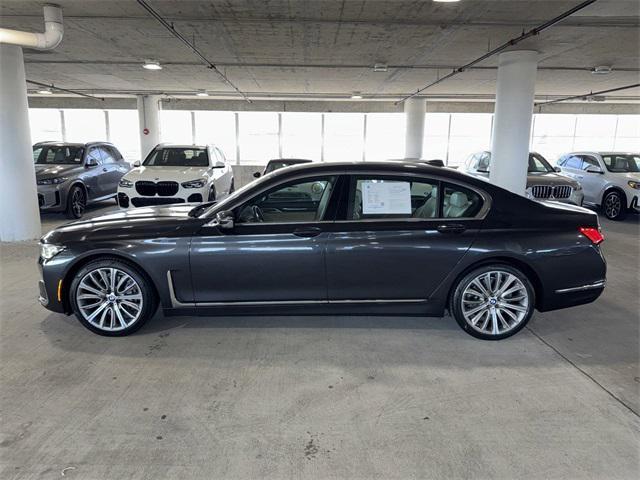 used 2022 BMW 740 car, priced at $48,500