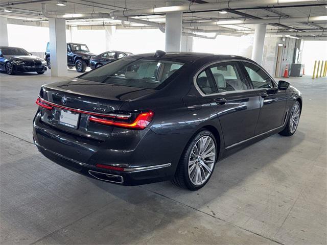 used 2022 BMW 740 car, priced at $48,500