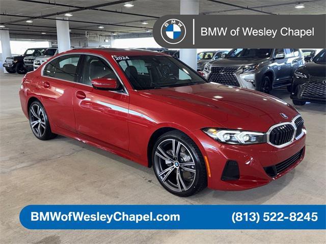 used 2024 BMW 330 car, priced at $42,300