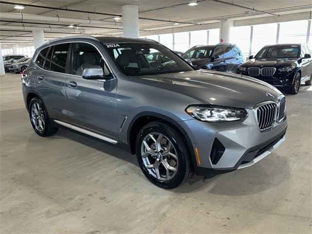 used 2024 BMW X3 car, priced at $40,500