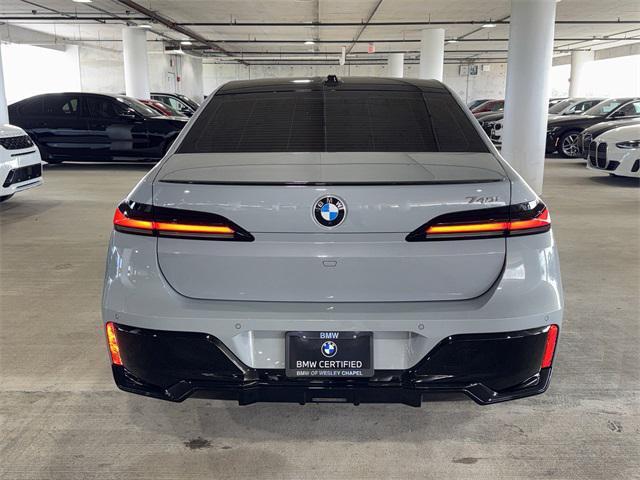 used 2023 BMW 740 car, priced at $66,579