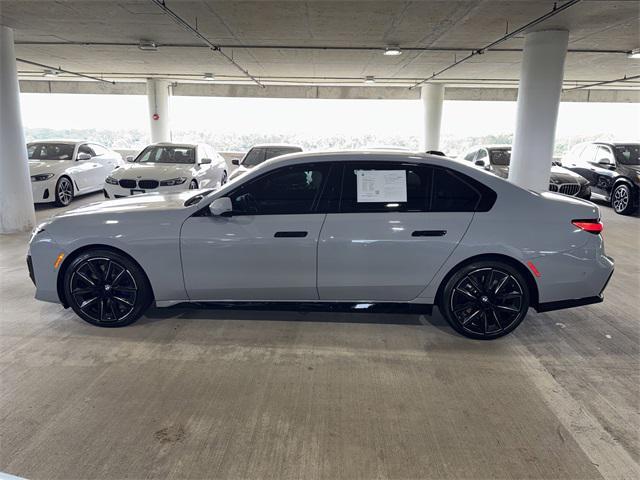 used 2023 BMW 740 car, priced at $66,579