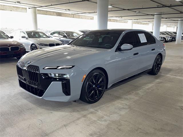 used 2023 BMW 740 car, priced at $66,579