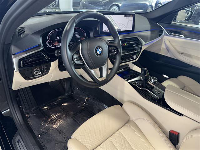 used 2022 BMW 530 car, priced at $35,400