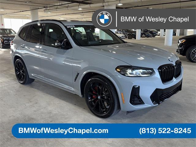 used 2022 BMW X3 car, priced at $44,800