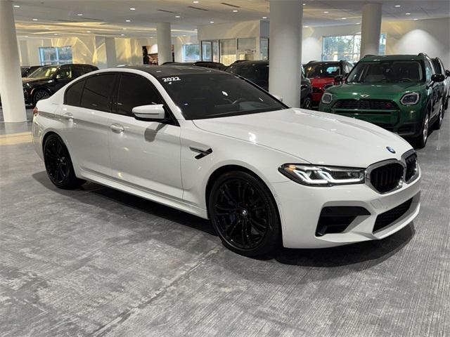 used 2022 BMW M5 car, priced at $85,500