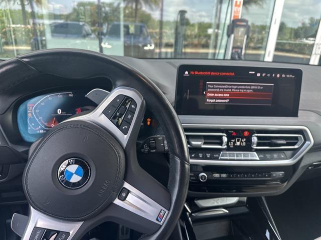 used 2022 BMW X3 car, priced at $34,300