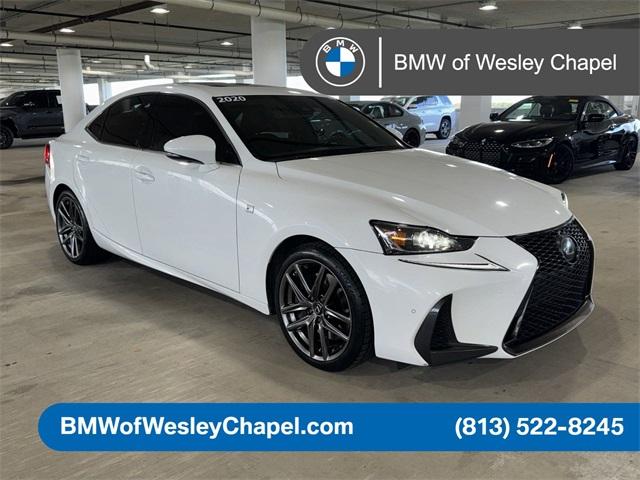 used 2020 Lexus IS 350 car, priced at $27,400
