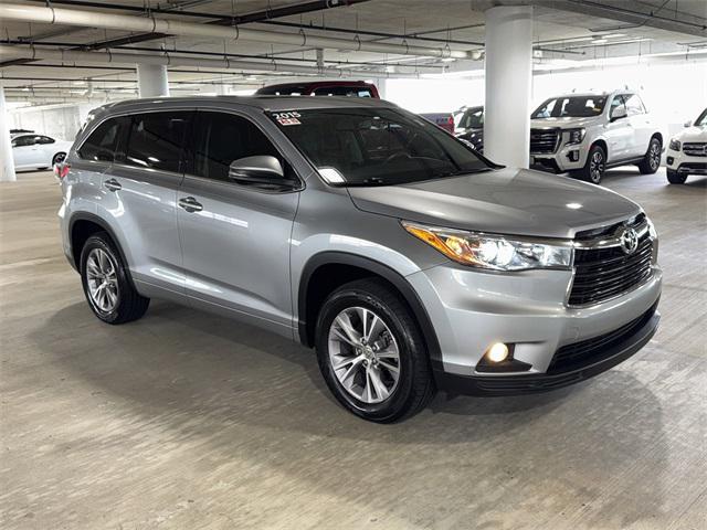 used 2015 Toyota Highlander car, priced at $17,602