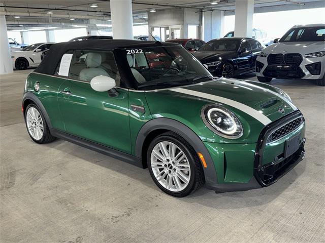 used 2022 MINI Convertible car, priced at $26,400