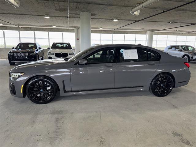 used 2022 BMW 750 car, priced at $59,600