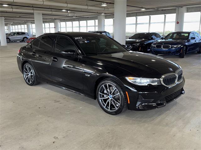 used 2022 BMW 330e car, priced at $31,900