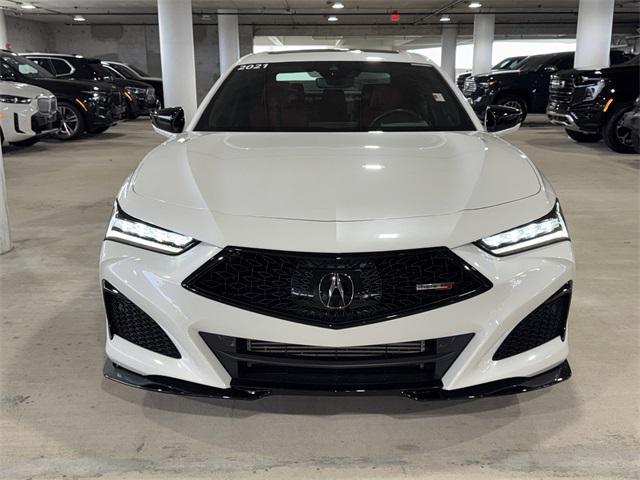used 2021 Acura TLX car, priced at $41,700