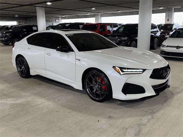 used 2021 Acura TLX car, priced at $41,700
