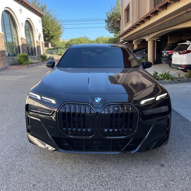 used 2025 BMW 740 car, priced at $91,863