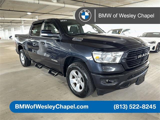 used 2021 Ram 1500 car, priced at $36,000