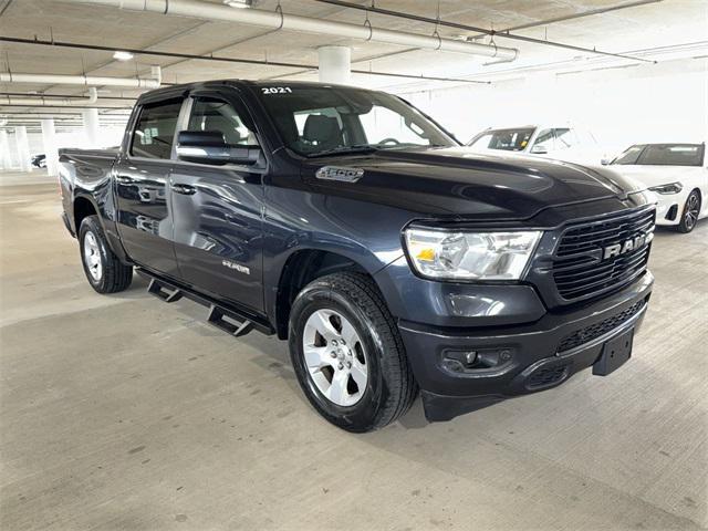 used 2021 Ram 1500 car, priced at $36,000