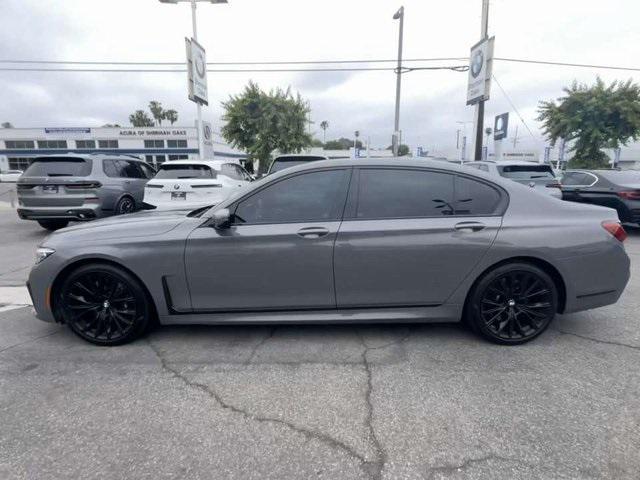 used 2022 BMW 740 car, priced at $51,600