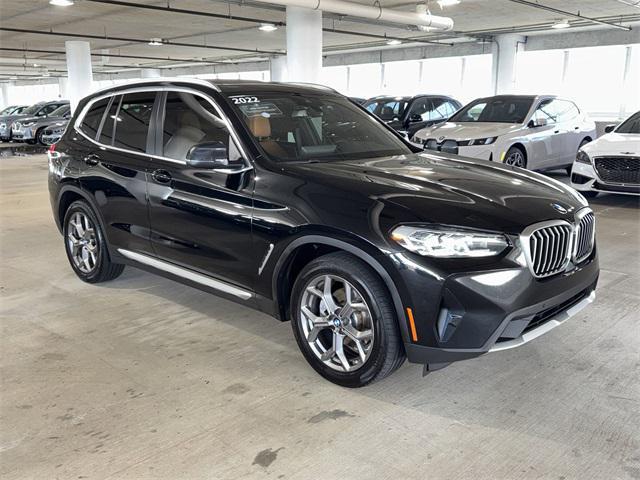 used 2022 BMW X3 car, priced at $32,559
