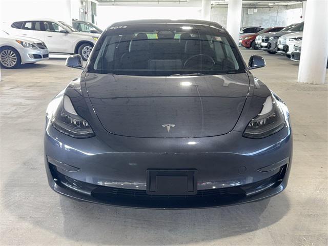 used 2023 Tesla Model 3 car, priced at $24,100