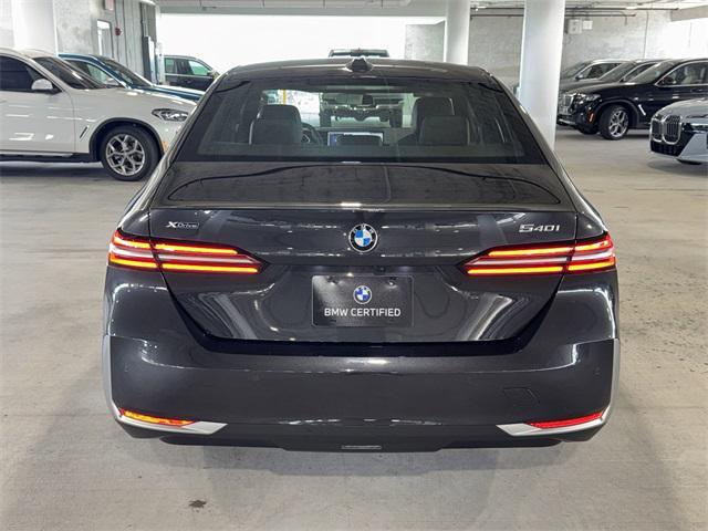 used 2024 BMW 540 car, priced at $56,400