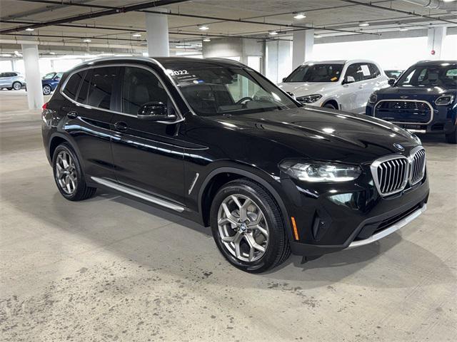 used 2022 BMW X3 car, priced at $32,900