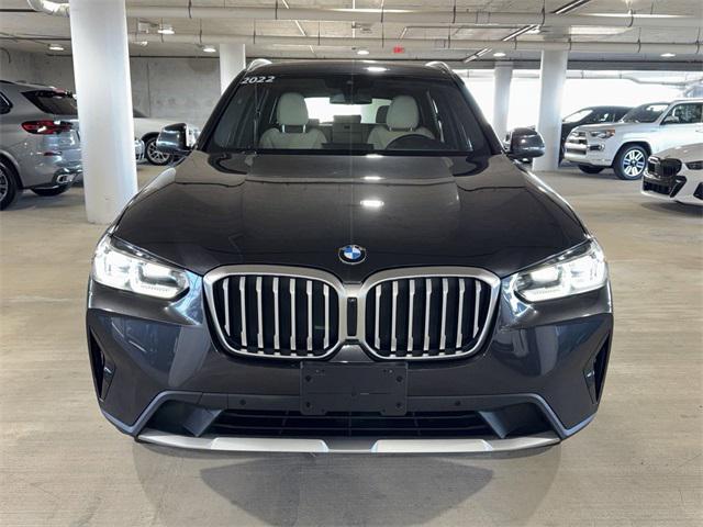 used 2022 BMW X3 car, priced at $34,900