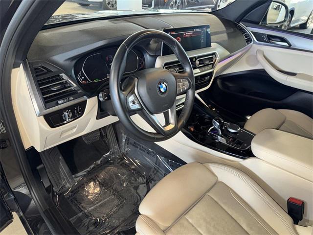 used 2022 BMW X3 car, priced at $34,900