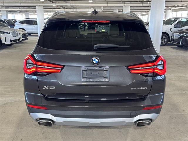 used 2022 BMW X3 car, priced at $34,900