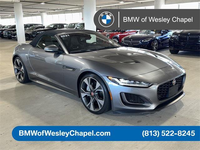 used 2021 Jaguar F-TYPE car, priced at $47,500