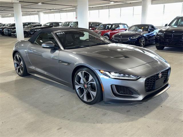 used 2021 Jaguar F-TYPE car, priced at $47,500