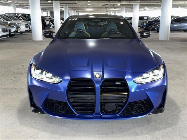 used 2022 BMW M4 car, priced at $71,800