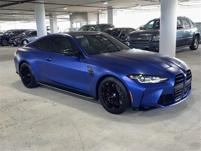 used 2022 BMW M4 car, priced at $71,800