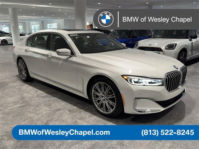 used 2022 BMW 740 car, priced at $53,700