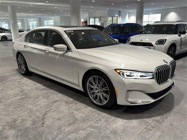 used 2022 BMW 740 car, priced at $53,700