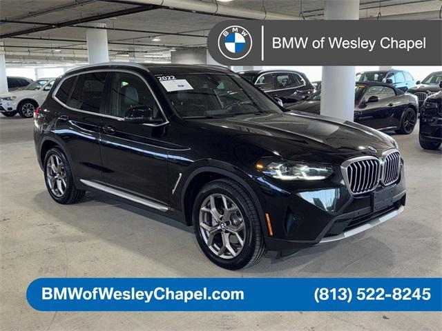 used 2022 BMW X3 car, priced at $32,900