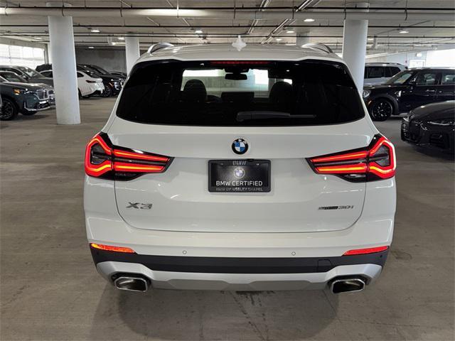 used 2023 BMW X3 car, priced at $34,896