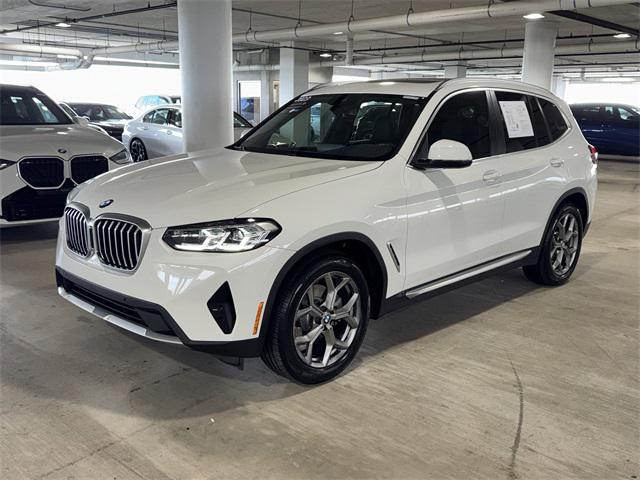 used 2023 BMW X3 car, priced at $34,896