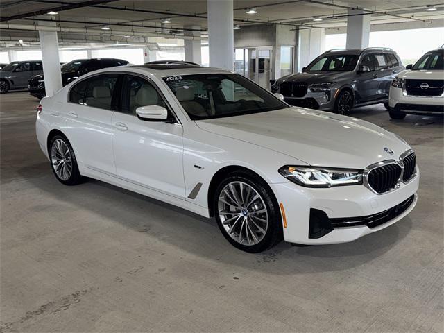 used 2023 BMW 530e car, priced at $43,607