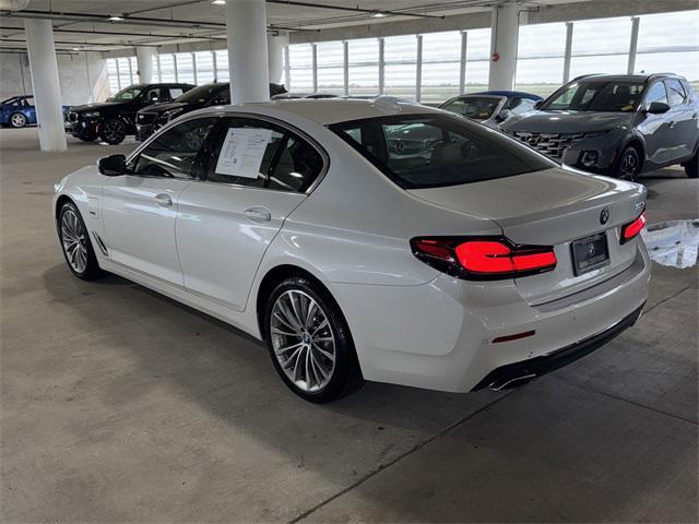 used 2023 BMW 530e car, priced at $43,607