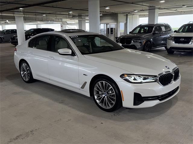 used 2023 BMW 530e car, priced at $43,607