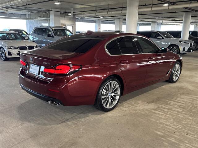 used 2023 BMW 530e car, priced at $38,356