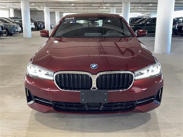used 2023 BMW 530e car, priced at $38,356