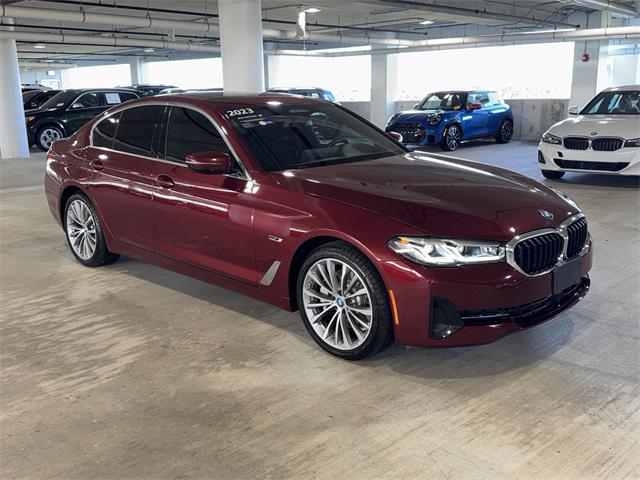 used 2023 BMW 530e car, priced at $38,356