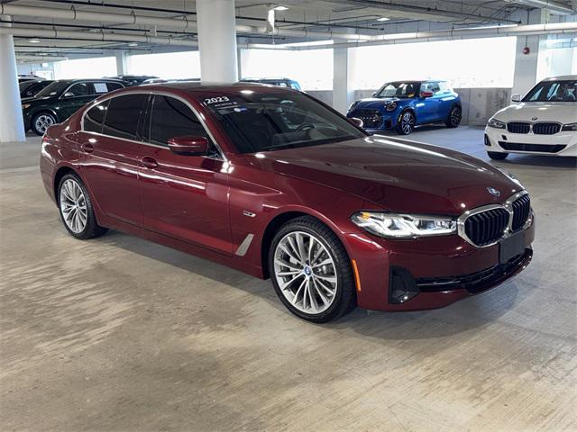 used 2023 BMW 530e car, priced at $38,356