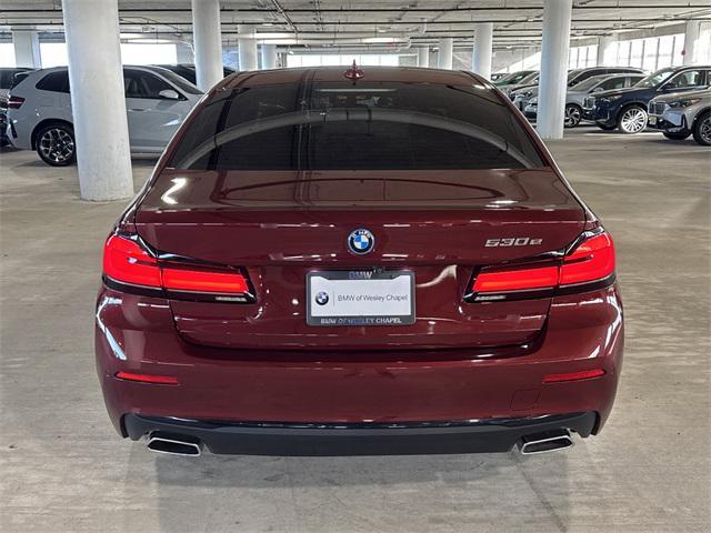 used 2023 BMW 530e car, priced at $38,356