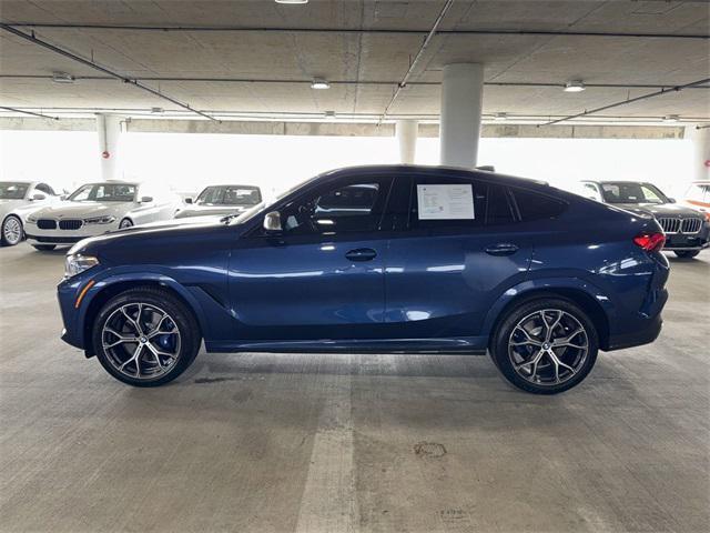 used 2022 BMW X6 car, priced at $68,500