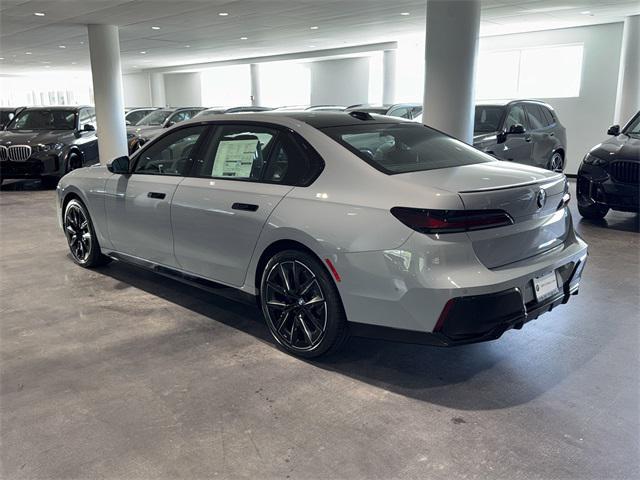 new 2025 BMW 740 car, priced at $107,985