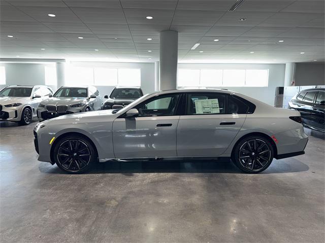 new 2025 BMW 740 car, priced at $107,985