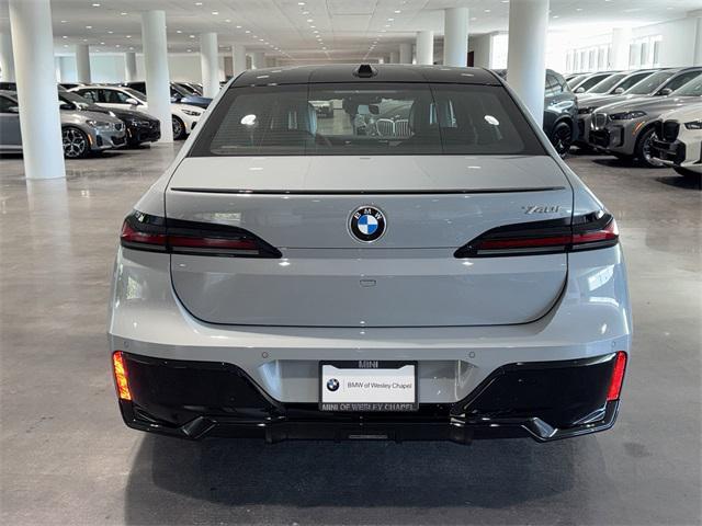 new 2025 BMW 740 car, priced at $107,985